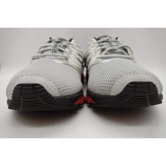 Asics Gel Quantum 180 Gray Mesh Lace Up Athletic Running Shoes Men\'s 11.5